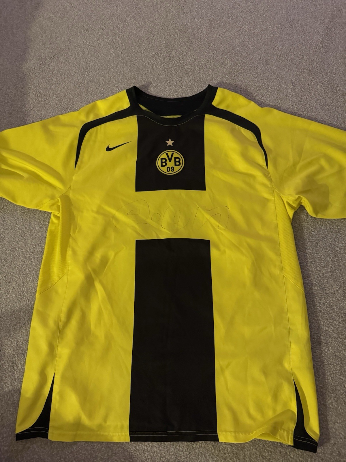 Borussia Dortmund Home Shirt 2005/06 Sahin 25 Size L Nike for sale on Ebay