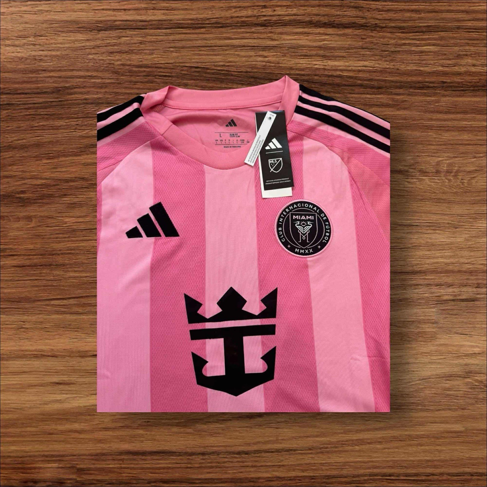 Inter Miami home shirt 25/26 size L for sale on Ebay