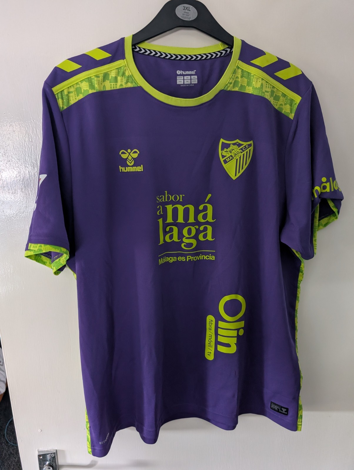 Malaga Football Shirt 3xl for sale on Ebay