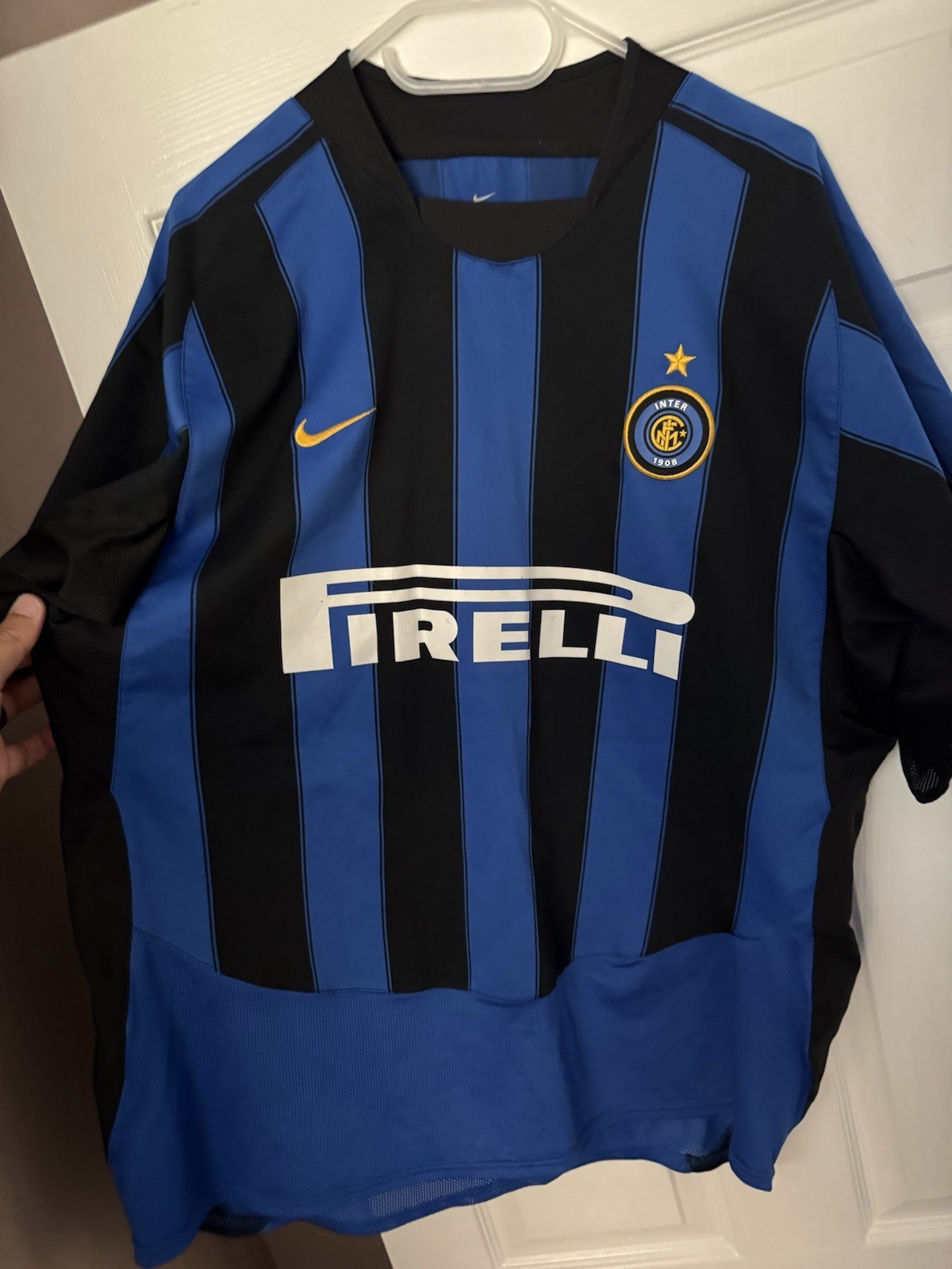 Inter Milan Home Shirt Mens XL for sale on Ebay