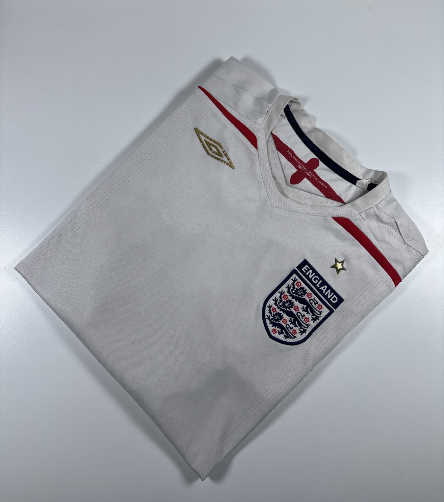 Authentic Umbro England 2007/09 Home Shirt. Size XXL. for sale on Ebay