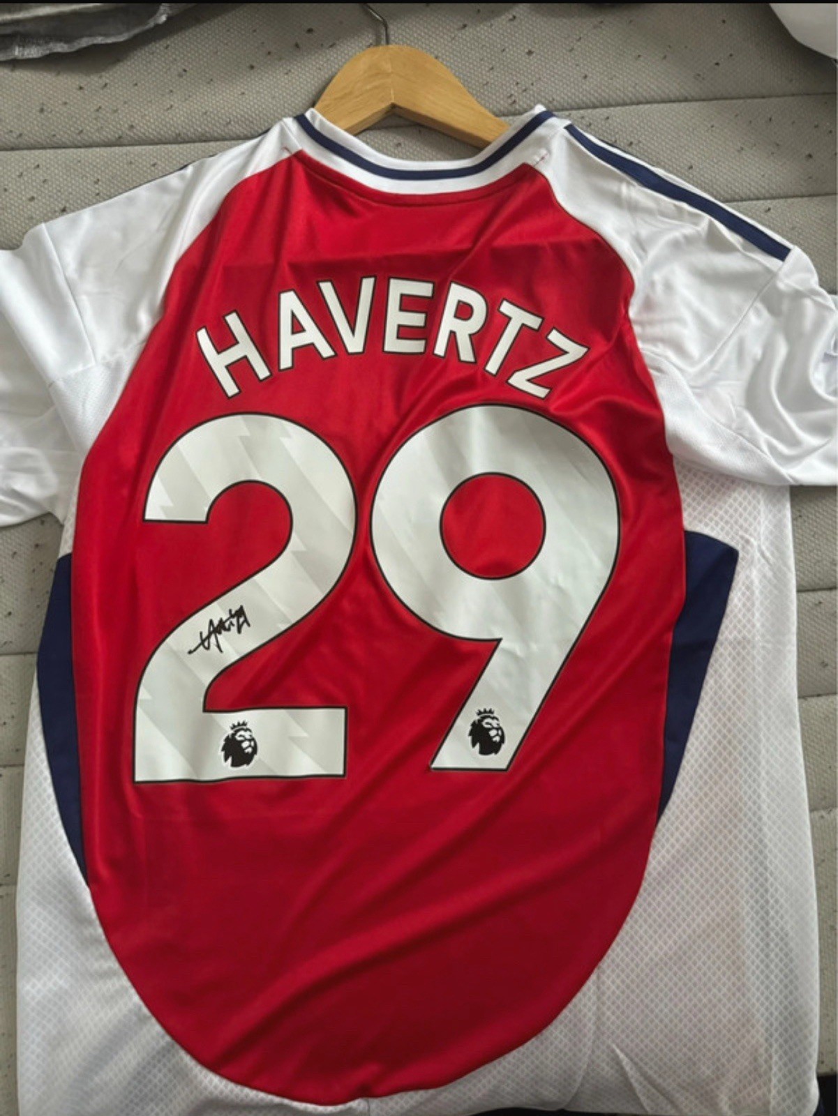 Signed Authentic Kai Havertz Arsenal shirt comes with COA for sale on Ebay