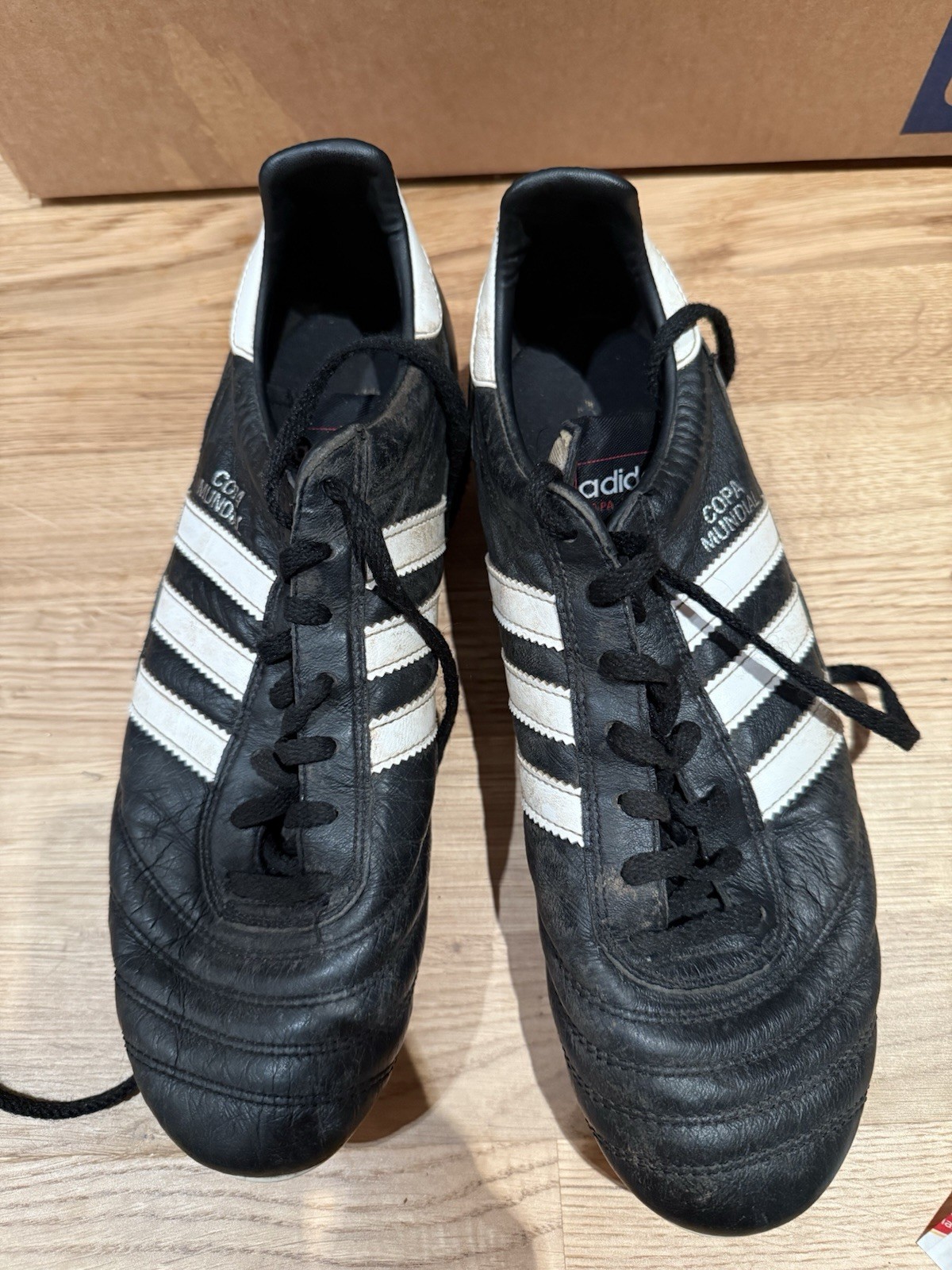 adidas Copa Mundial Black Football Boots UK Size 8.5 for sale on Ebay