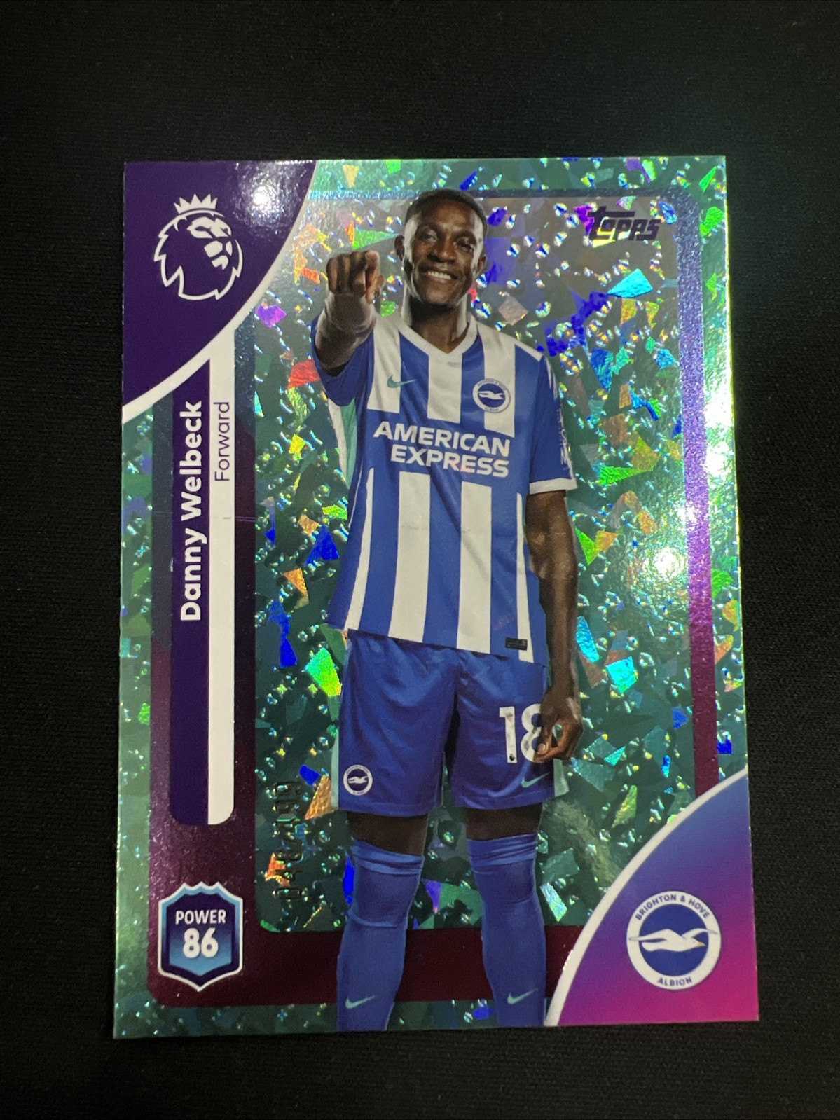 Danny Welbeck Brighton 048/499 Tops Premier League 2026 for sale on Ebay