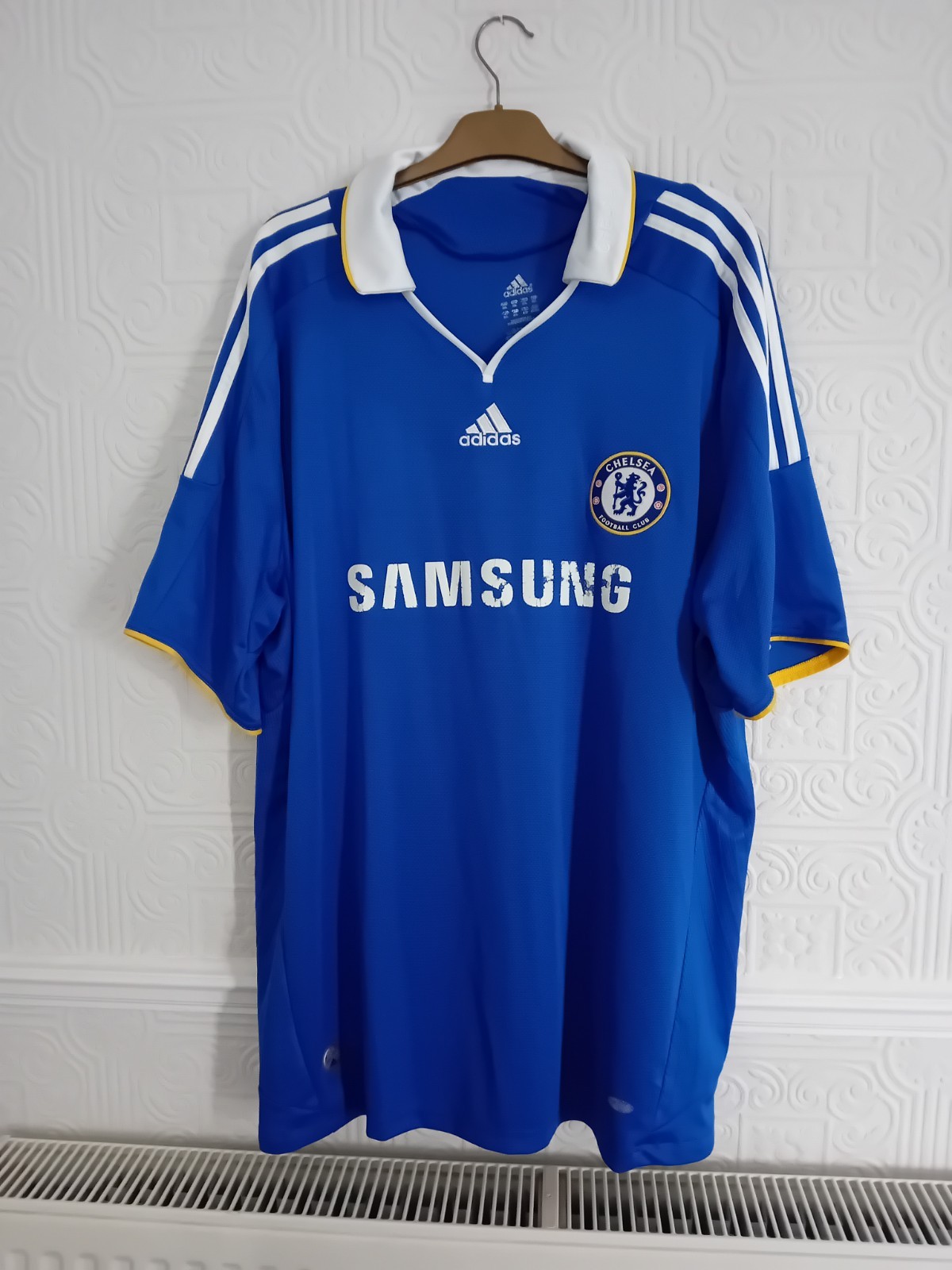 Mens Chelsea Home Shirt 08/09 season Size 2XL  Defects for sale on Ebay