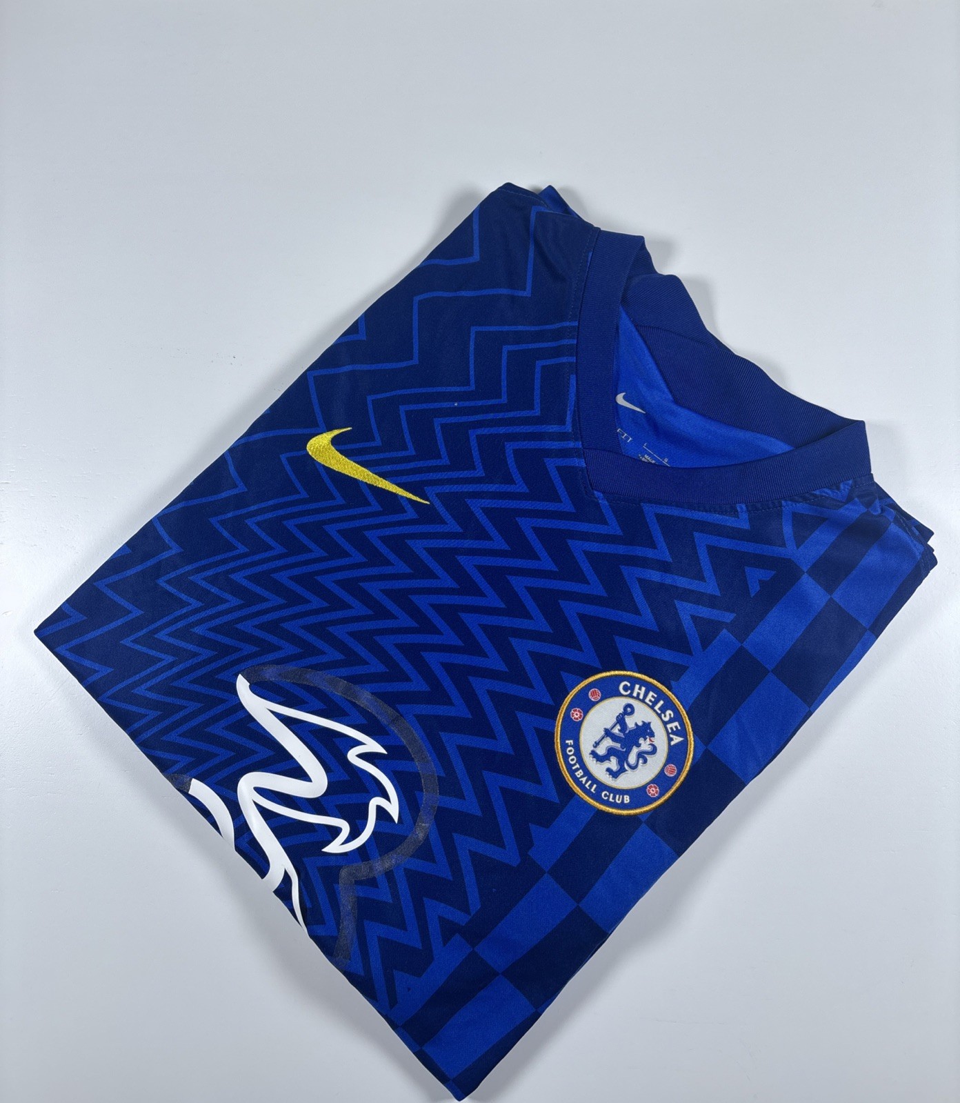 Authentic Nike Chelsea 2021/22 Home Shirt. Size Large. for sale on Ebay