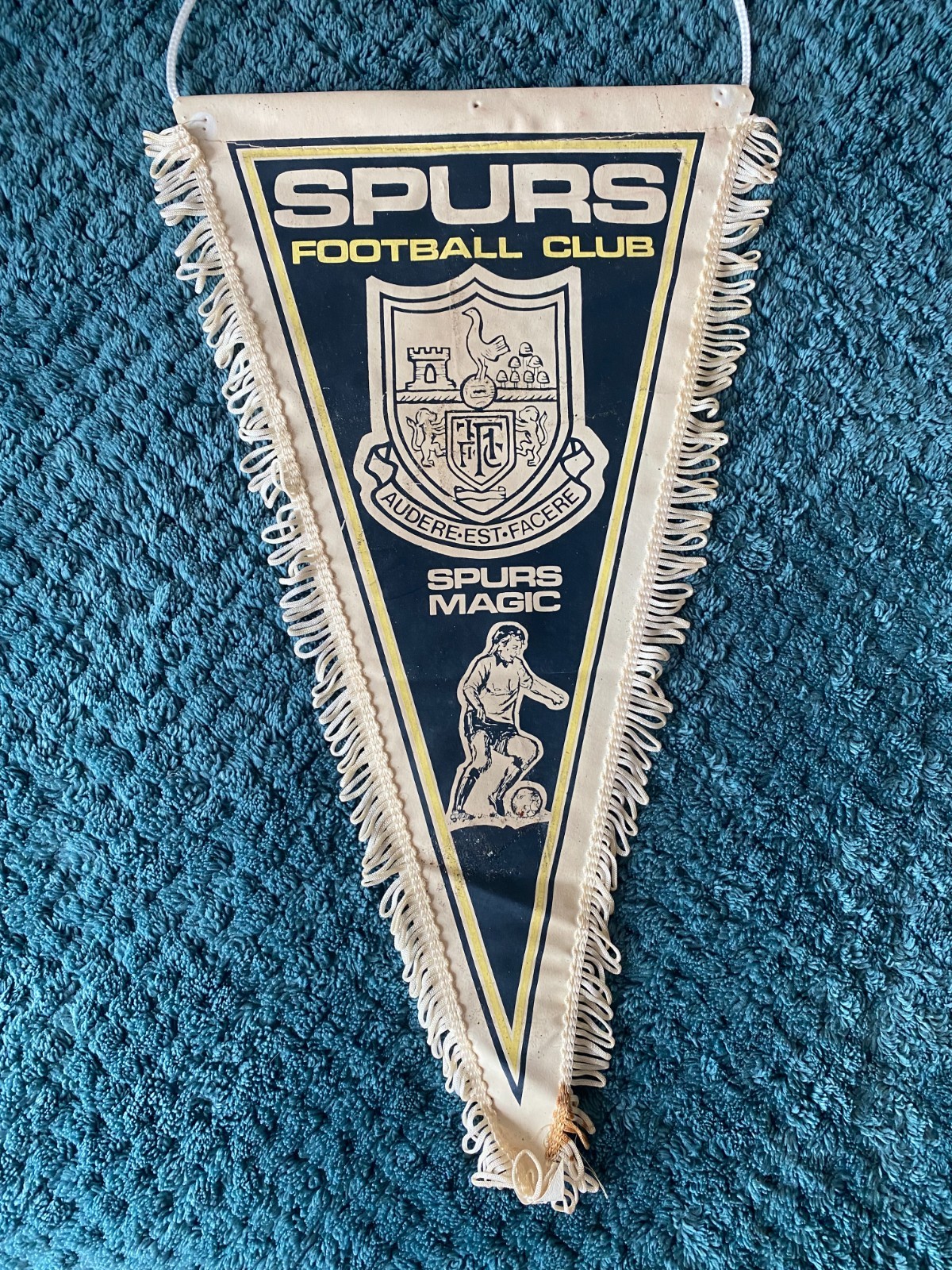 1980's Pennant - Tottenham Hotspur (34 x 20 cm) for sale on Ebay