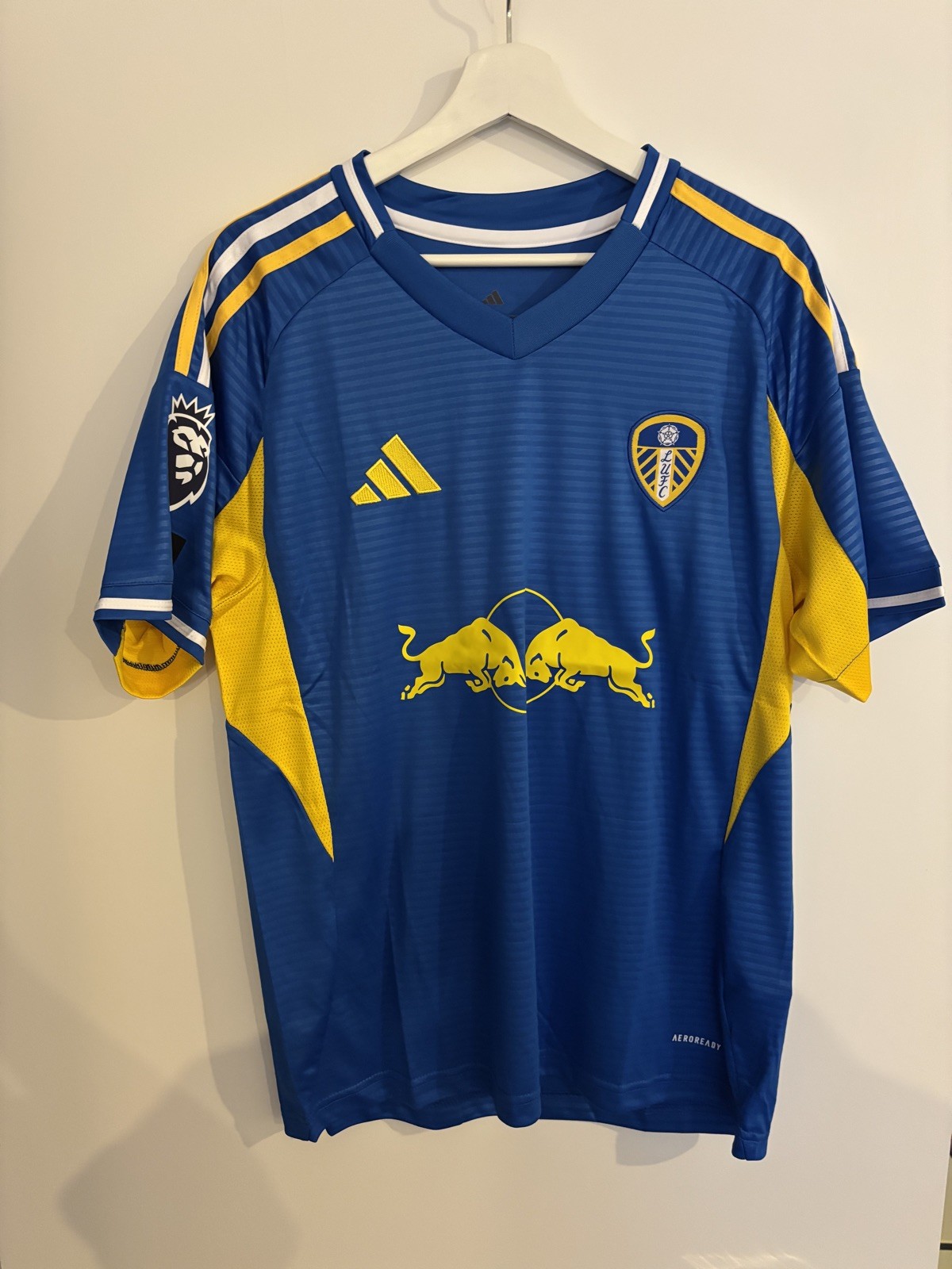 Leeds United Football Shirt Medium Away 25/26 NEW Player Edition   for sale on Ebay