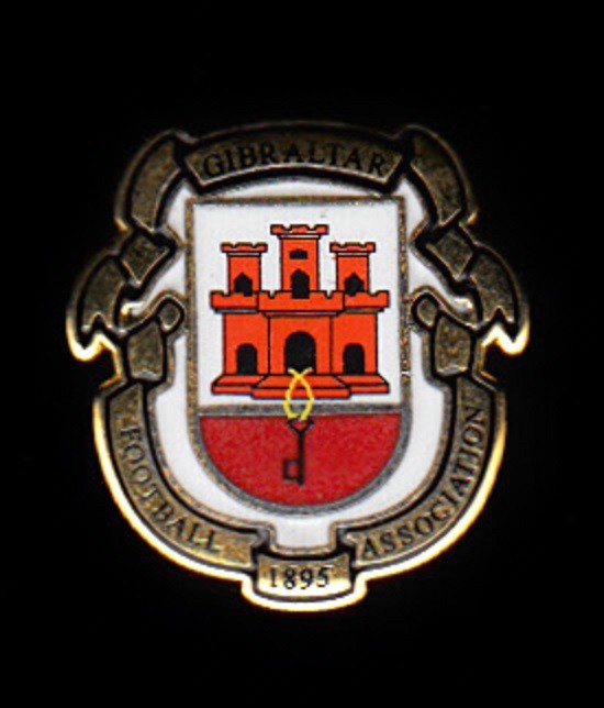 GIBRALTAR FOOTBALL ASSOCIATION - Pin Badge for sale on Ebay