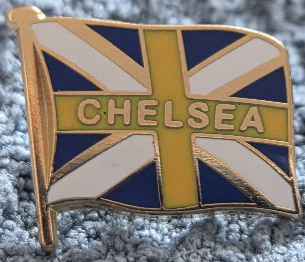 Chelsea FC Badge -  CHELSEA UNION FLAG BADGE for sale on Ebay
