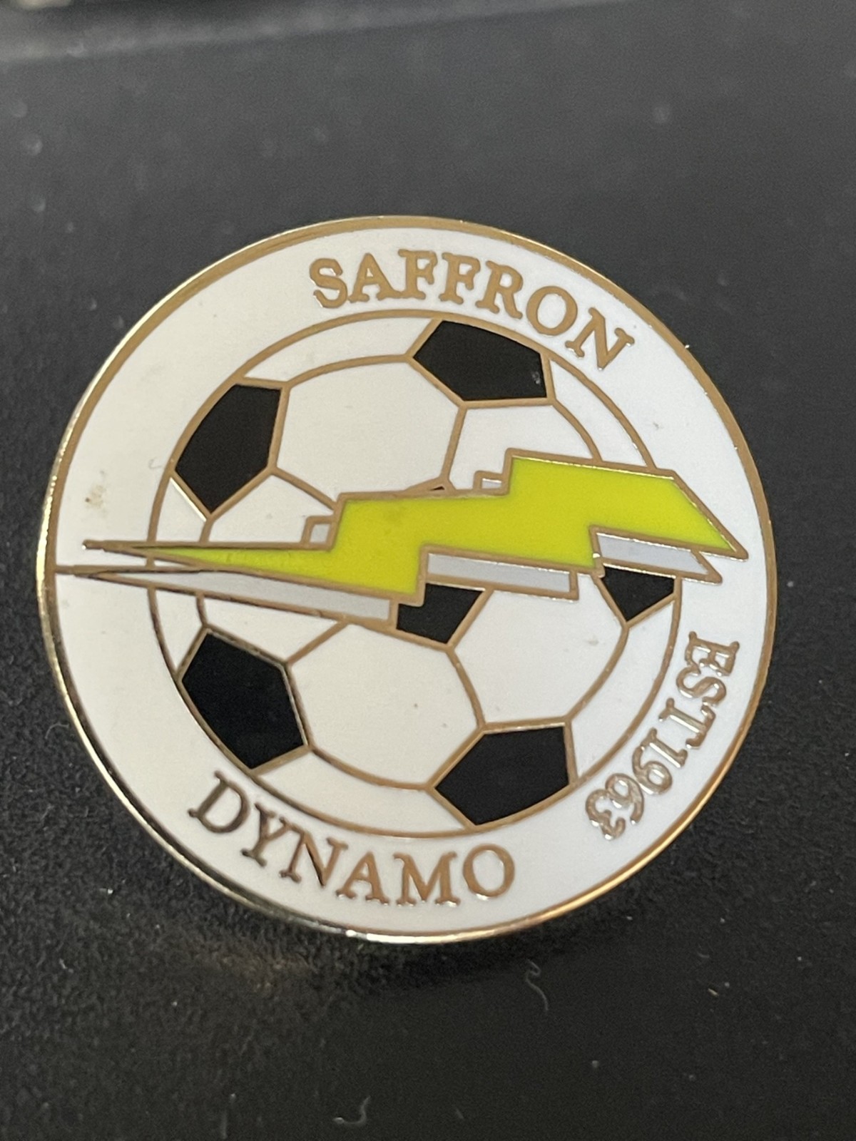 SAFFRON DYNAMO FC - BADGE for sale on Ebay