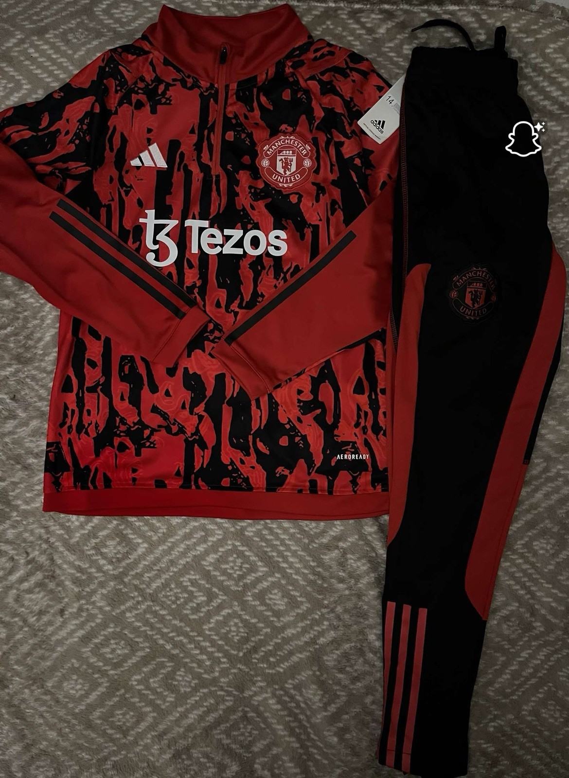 Manchester United Drifit  Training for sale on Ebay