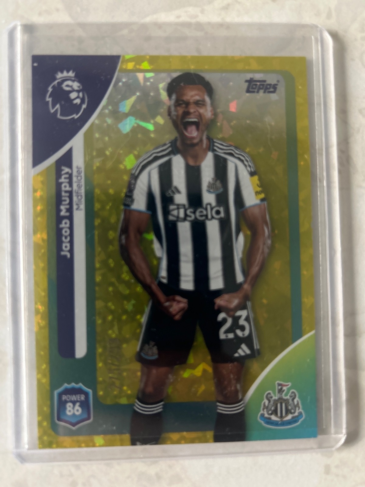 Topps 2026 PL   - Jacob Murphy - Newcastle  - Rare Numbered Parallel - 275/299 for sale on Ebay