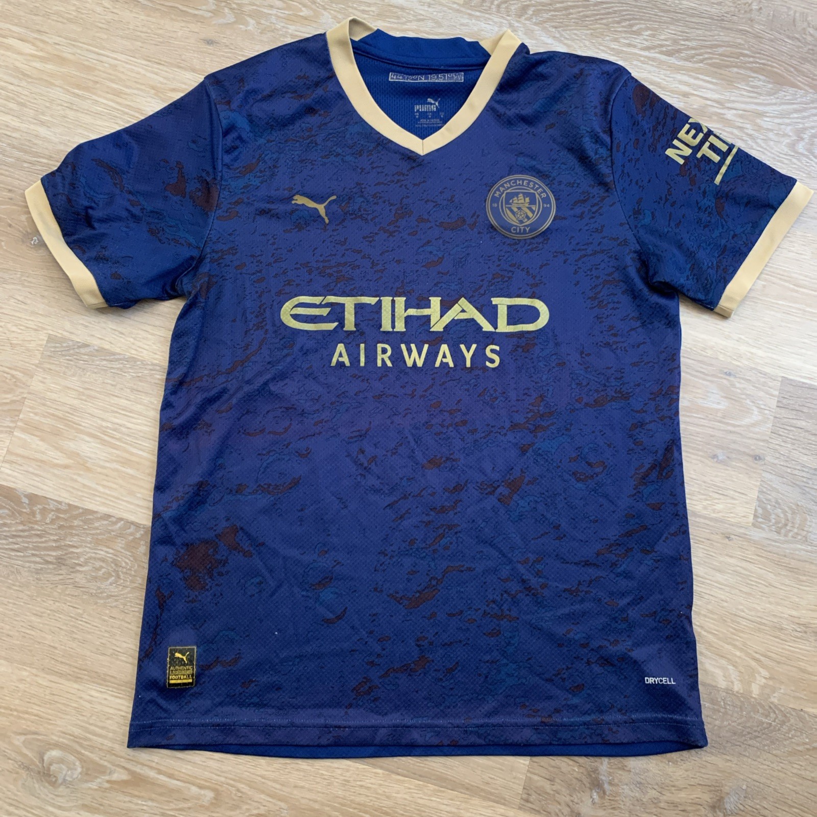 Manchester City 22/23 Chinese New Year T-Shirt Size Medium for sale on Ebay