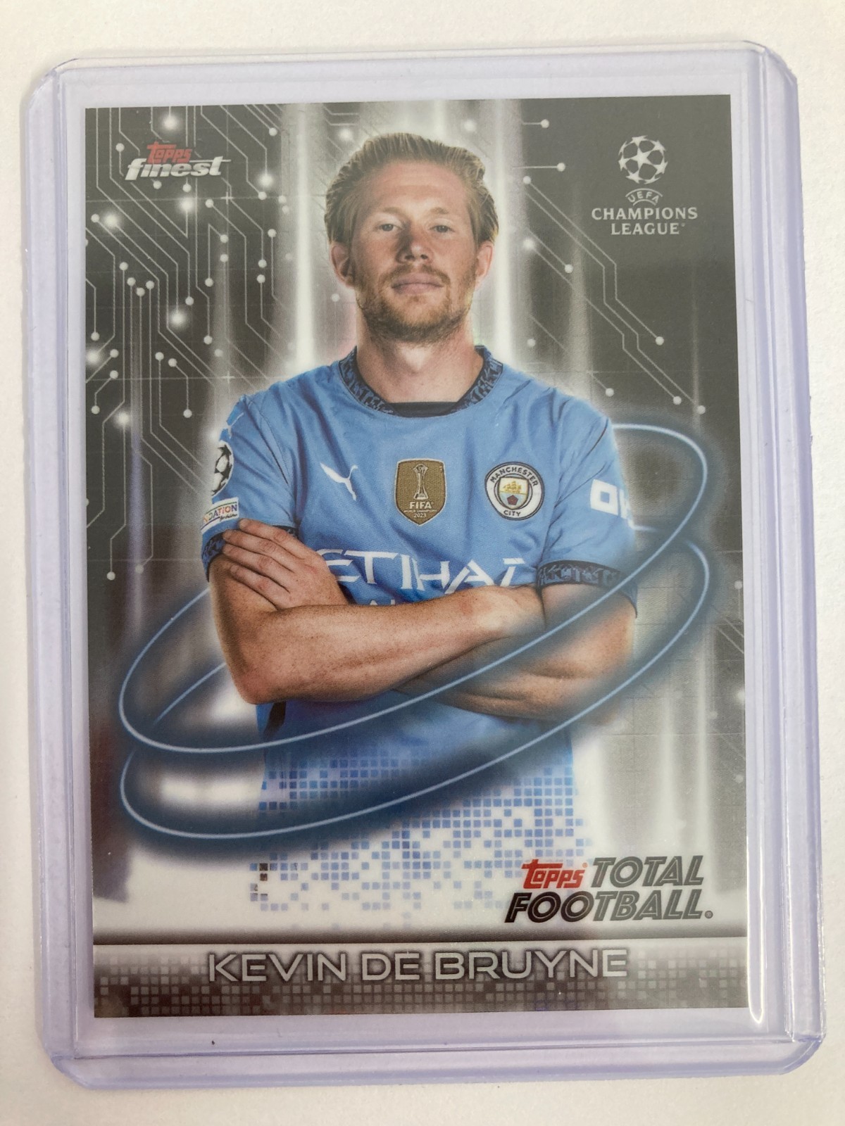 TOPPS FINEST UCC 24/25 KEVIN DE BRUYNE MANCHESTER CITY TOTAL FOOTBALL CASE HIT . for sale on Ebay