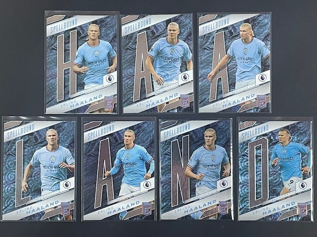 PANINI DONRUSS ELITE PREMIER 22/23 SPELLBOUND HAALAND MANCHESTER CITY FULL SET for sale on Ebay