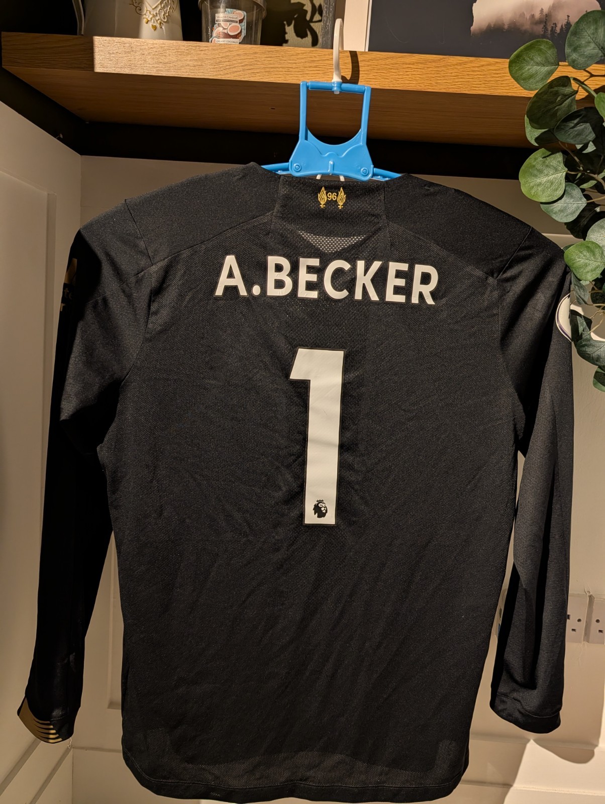 Liverpool FC 2019-20 Alisson Becker #1 Goalkeeper Jersey Black LFC GK Shirt for sale on Ebay