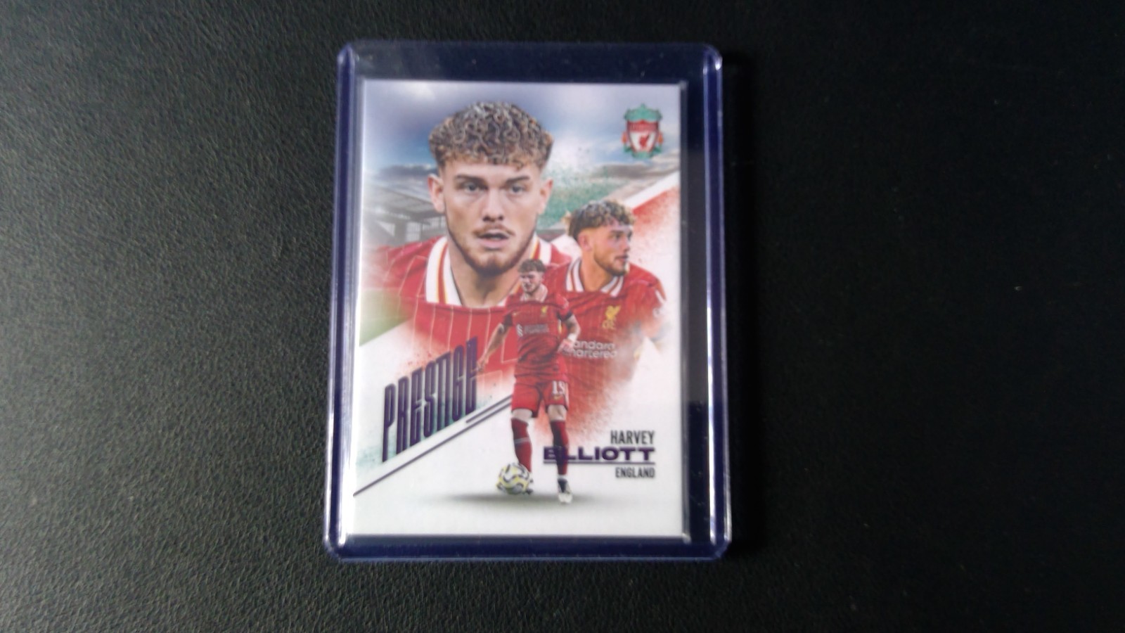 2025 Futera Liverpool FX Harvey Elliott /9 Prestige Purple for sale on Ebay