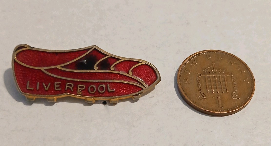 Liverpool Fc Vintage Badge for sale on Ebay