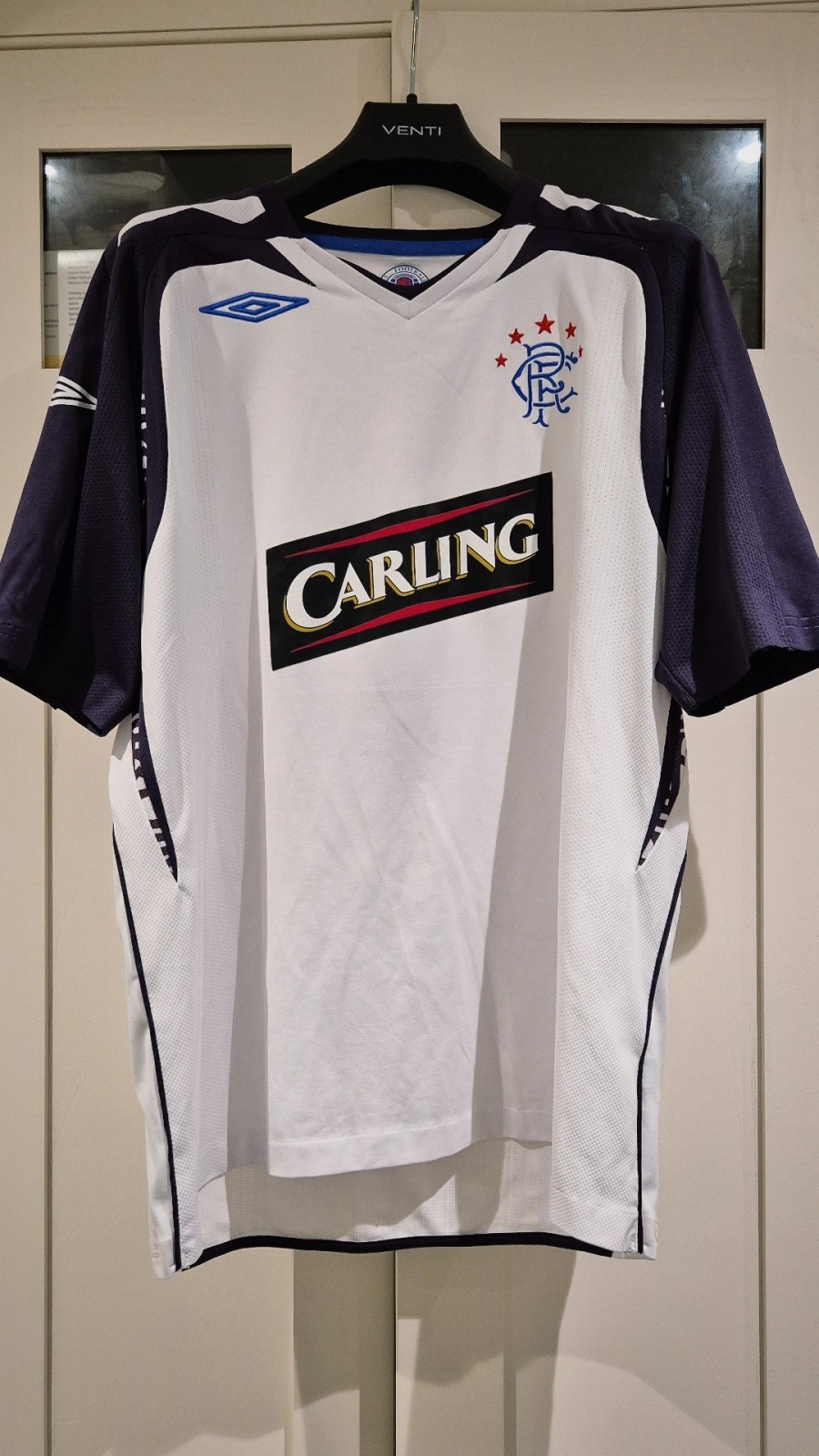 Original Glasgow Rangers Away Football Shirt 07/08 for sale on Ebay