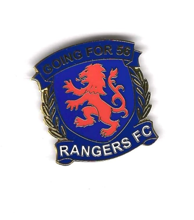 RANGERS BADGE GOING FOR 56 for sale on Ebay