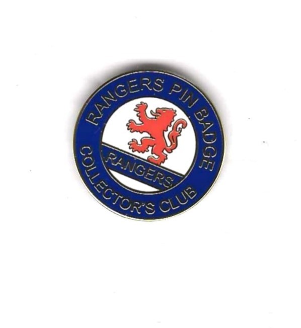 RANGERS  BADGE COLLECTORS CLUB for sale on Ebay
