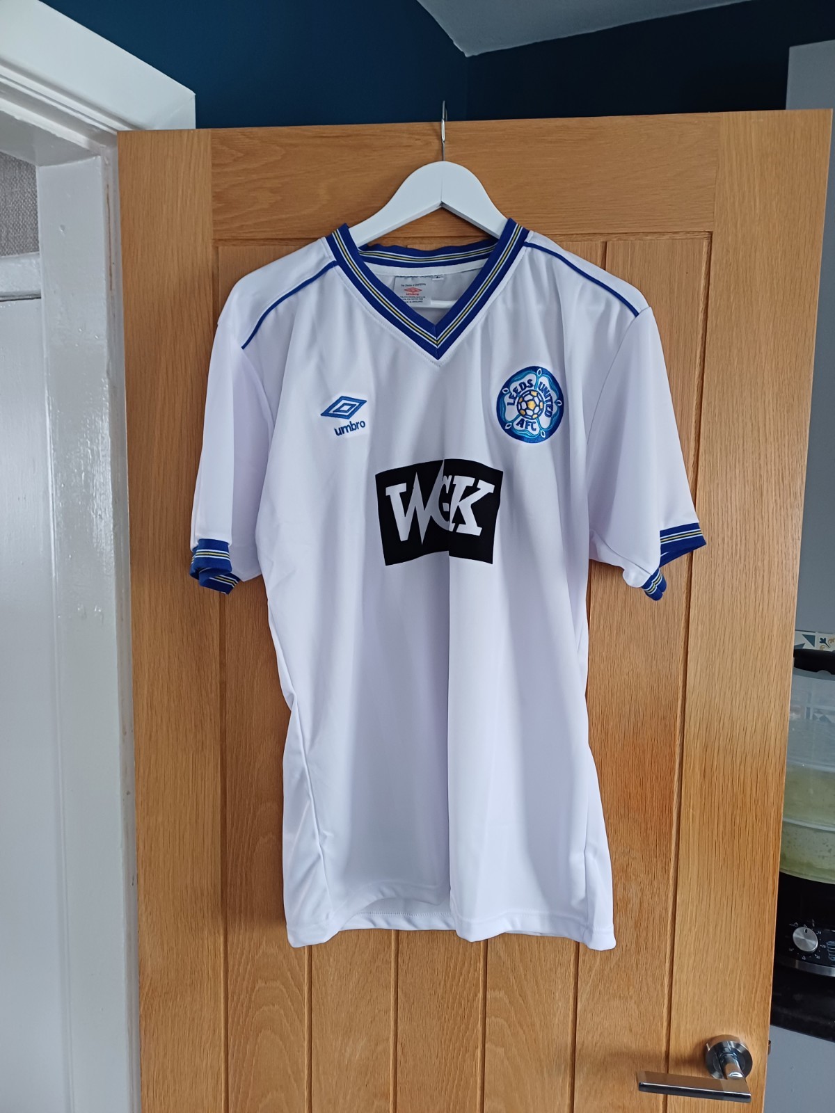 Retro Leeds United WGK Football Shirt for sale on Ebay