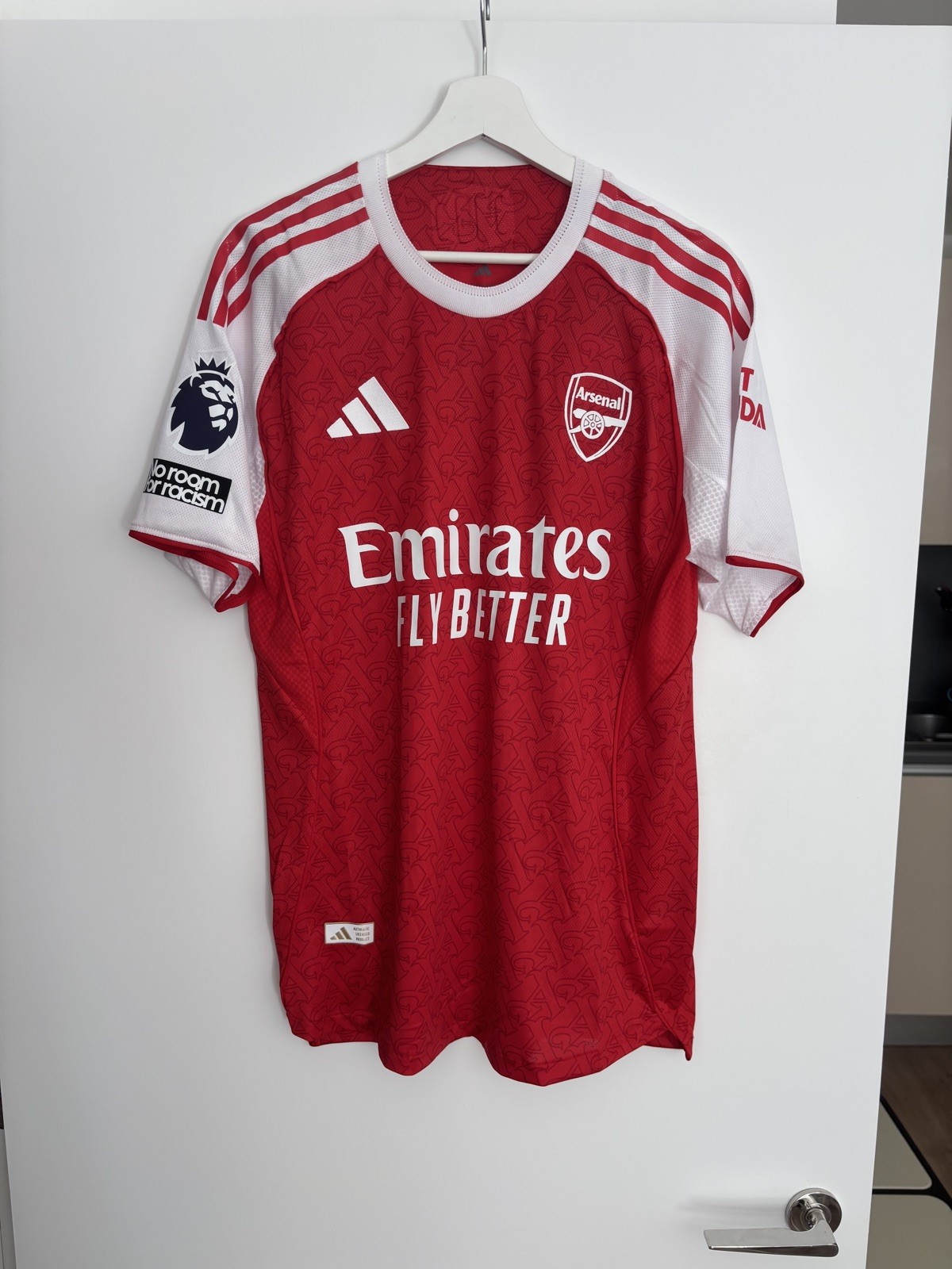 Arsenal FC Home Shirt 25/26 NEW Player Edition Short Sleeve L for sale on Ebay