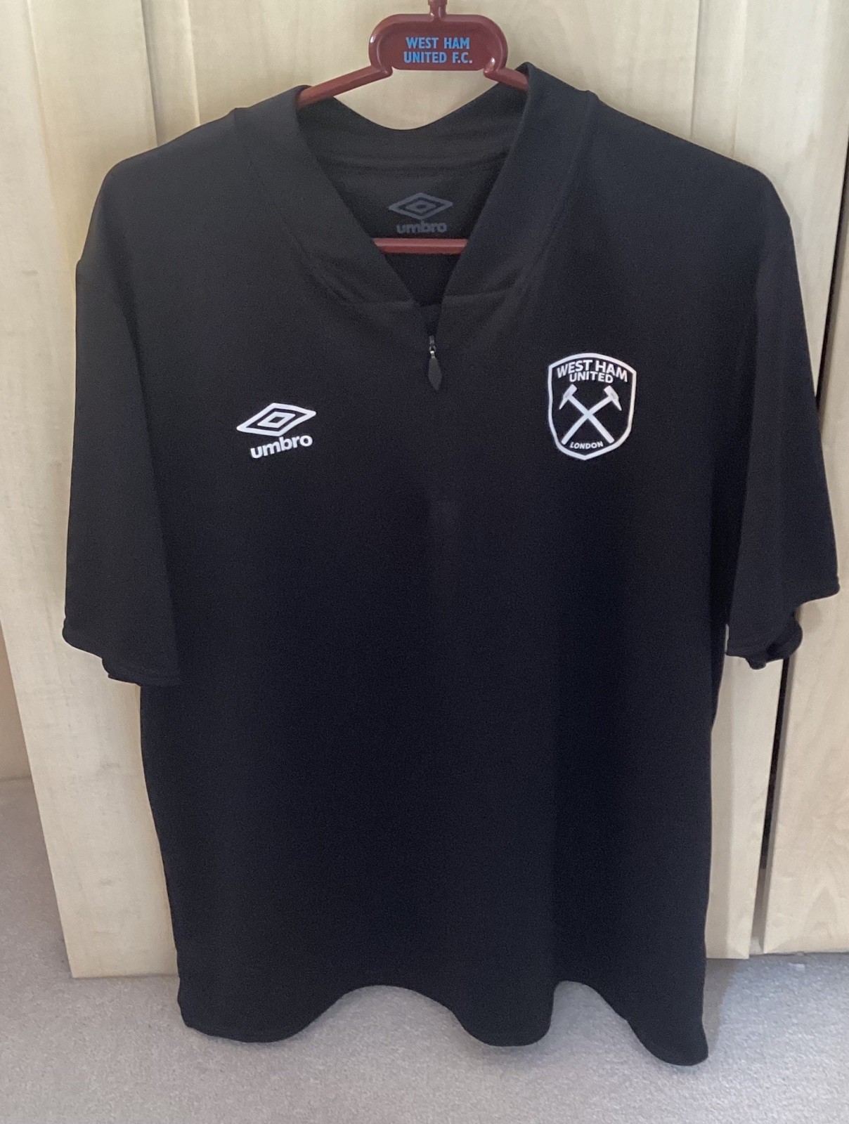 WEST HAM UMBRO POLY POLO XXL  for sale on Ebay
