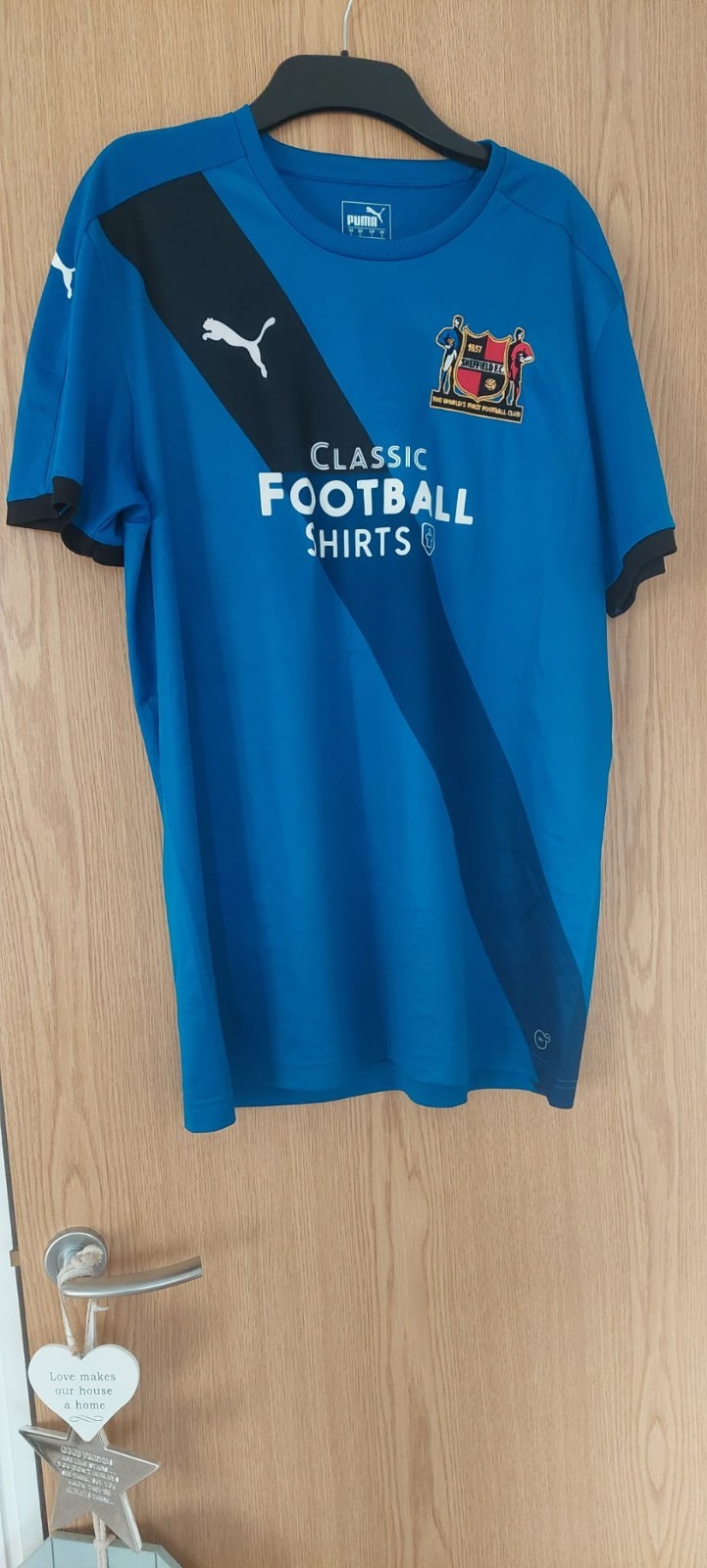 Sheffield FC football shirt for sale on Ebay
