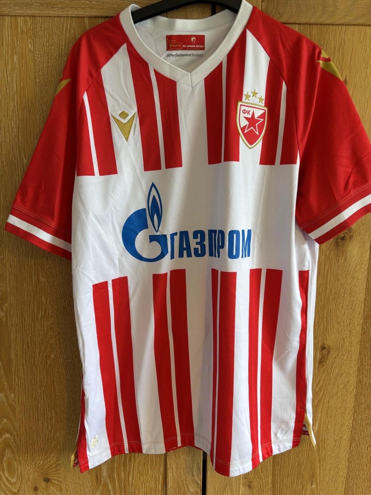 Red Star Belgrade Home Shirt 23/24 Authentic Large for sale on Ebay