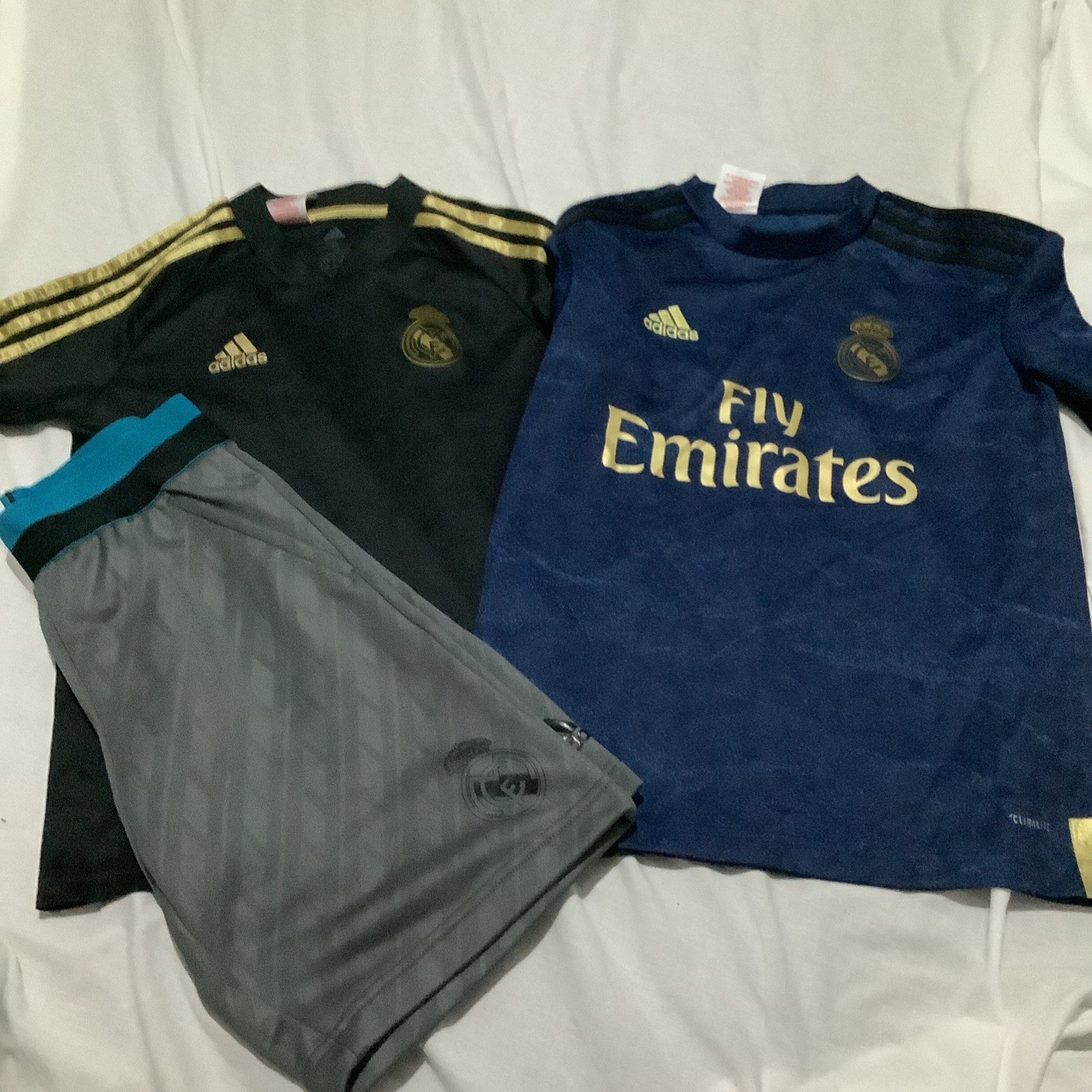 Real Madrid Football Shirts And Shorts Bundle Age 8-10yrs for sale on Ebay