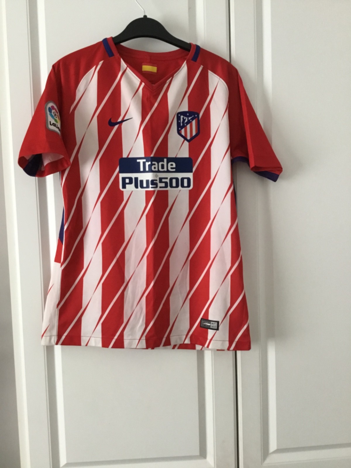 Athletico Madrid 17/18 Home Shirt XL Youth for sale on Ebay