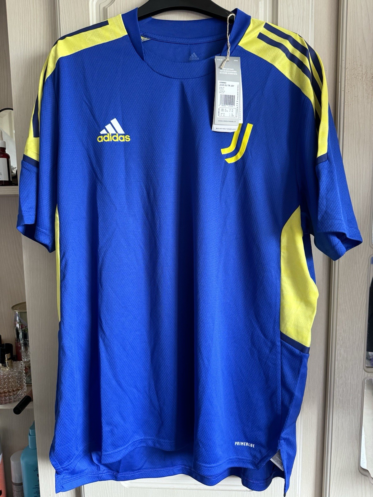 Genuine Adidas Juventus Condivo Training Shirt 2021/22 XL New With Tags for sale on Ebay