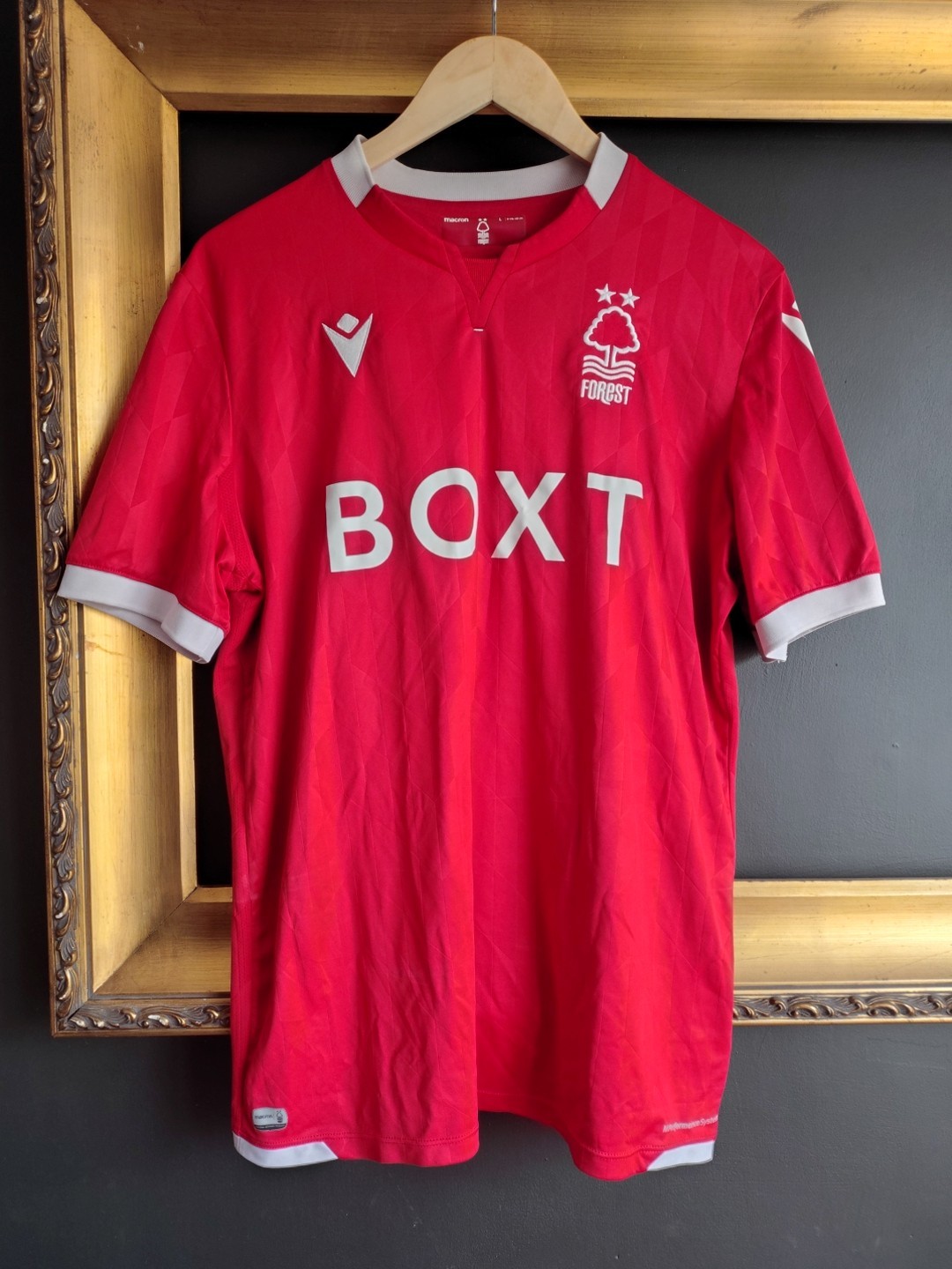 Nottingham Forest Boxt 21/22 Home Football Shirt Mens Large for sale on Ebay