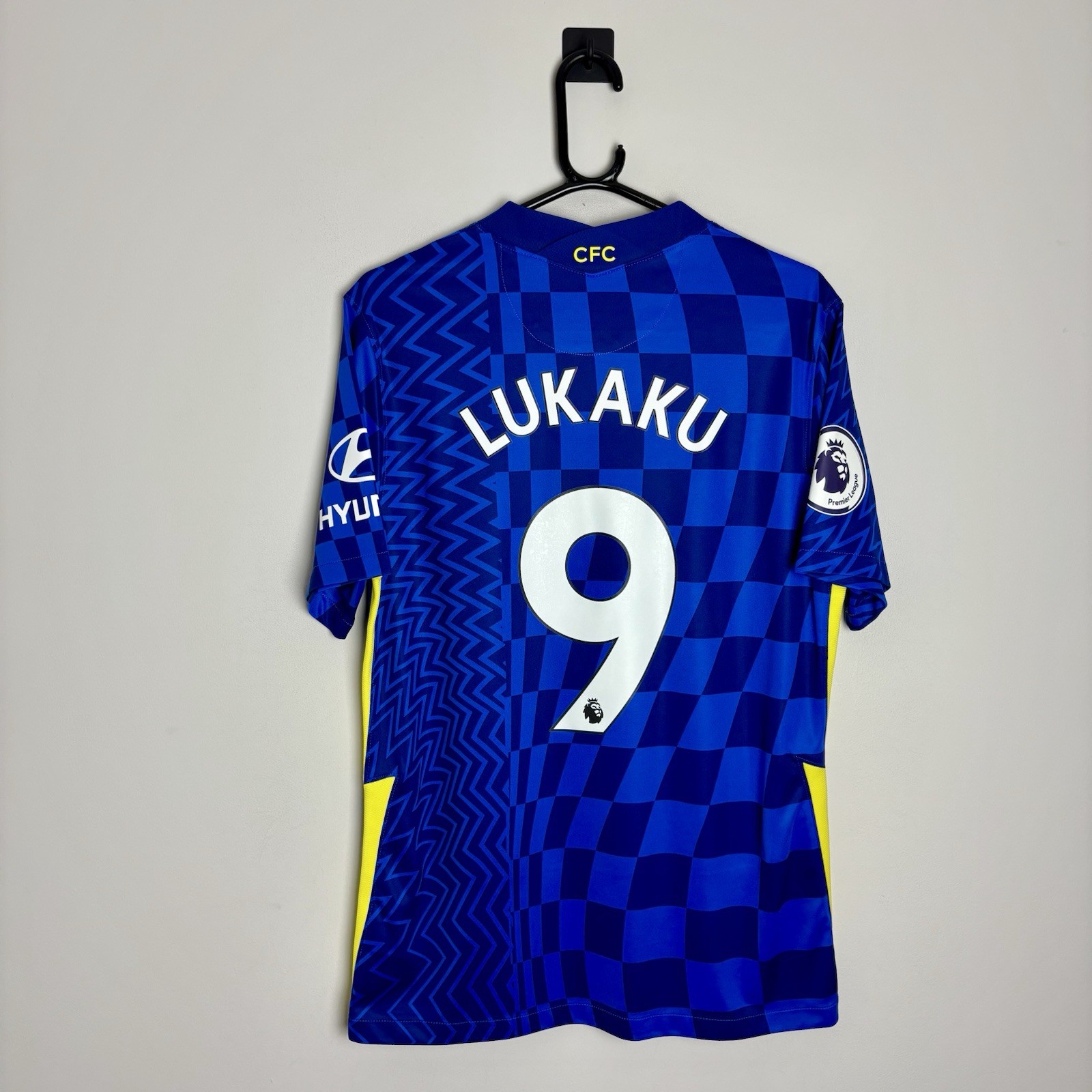 Chelsea Football Shirt Jersey 2021/22 Home LUKAKU #9 (M) 1400 for sale on Ebay