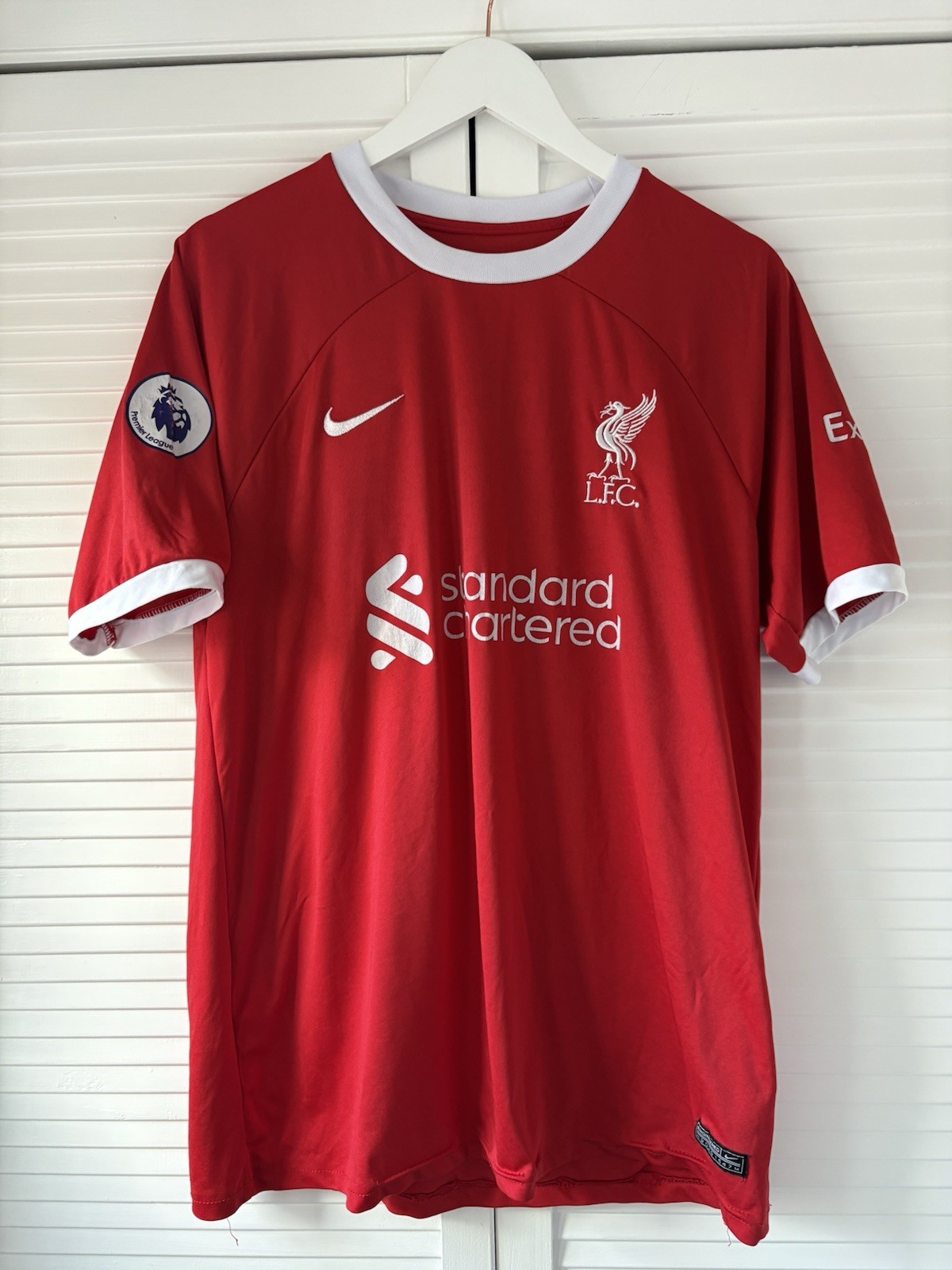 Liverpool Replica Home Shirt 2023/2024 Shirt Size Large for sale on Ebay