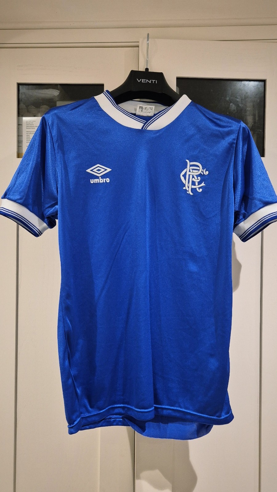 Original Glasgow Rangers Home Football Shirt 84/87 for sale on Ebay