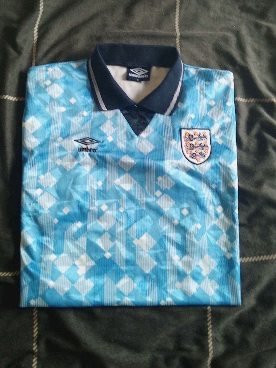 Men's England 1990 Away Third Shirt ..size XL ..! for sale on Ebay