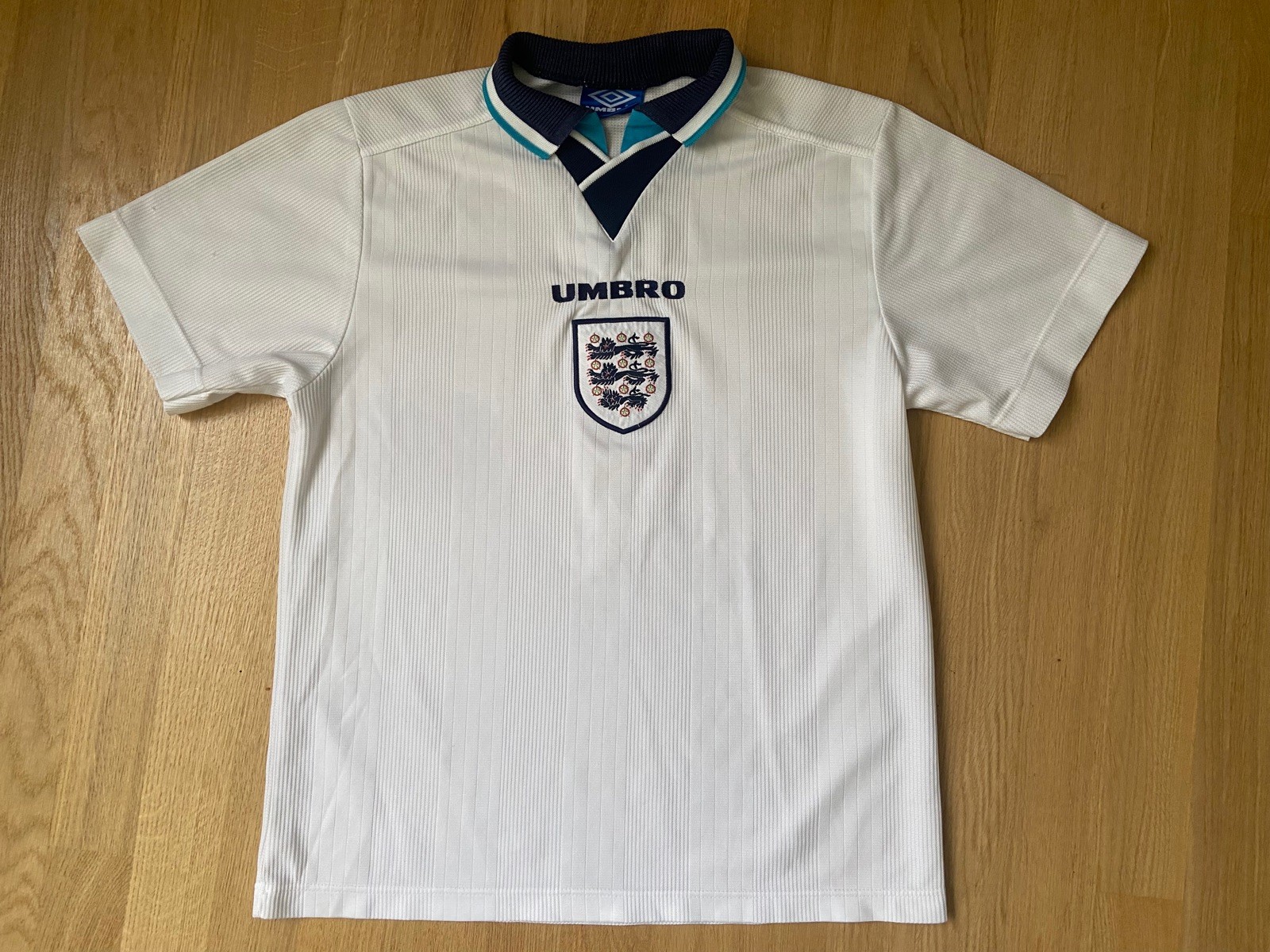 England Umbro home shirt 1996 original Size M - Euro 96 European Championships for sale on Ebay