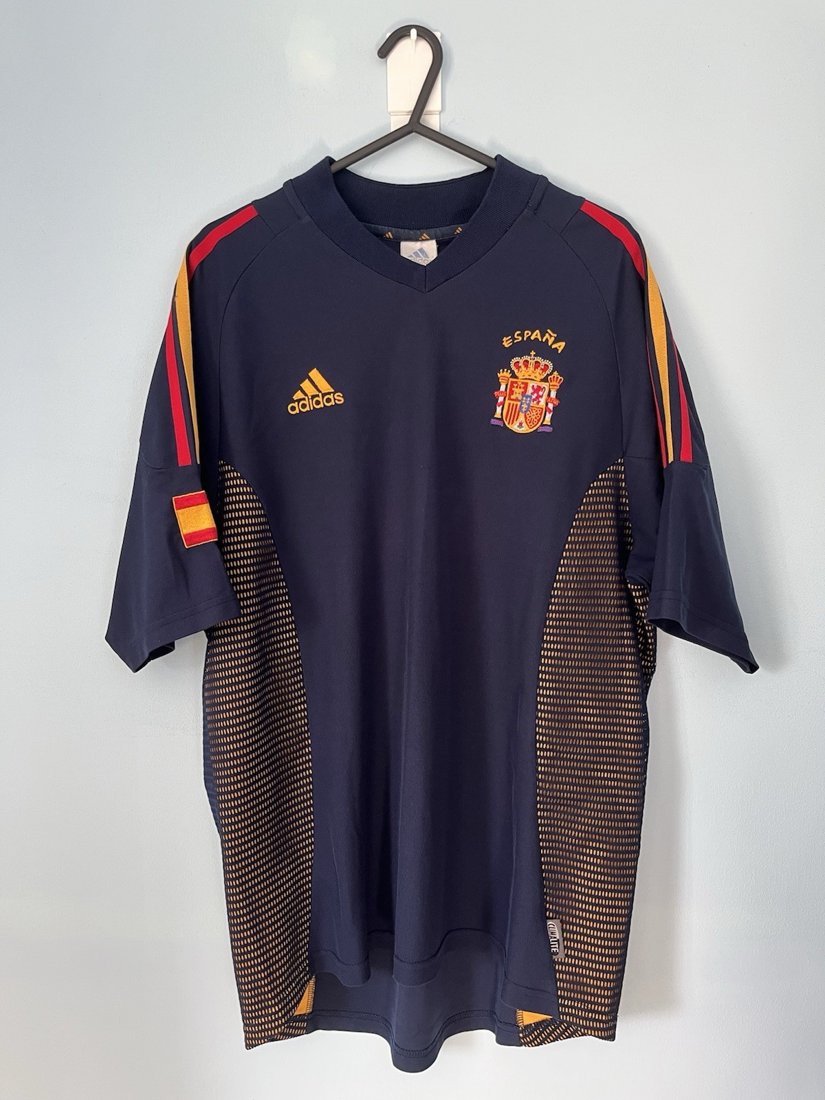 Original Spain 2002 Third Football Shirt Adidas Size Medium RARE for sale on Ebay