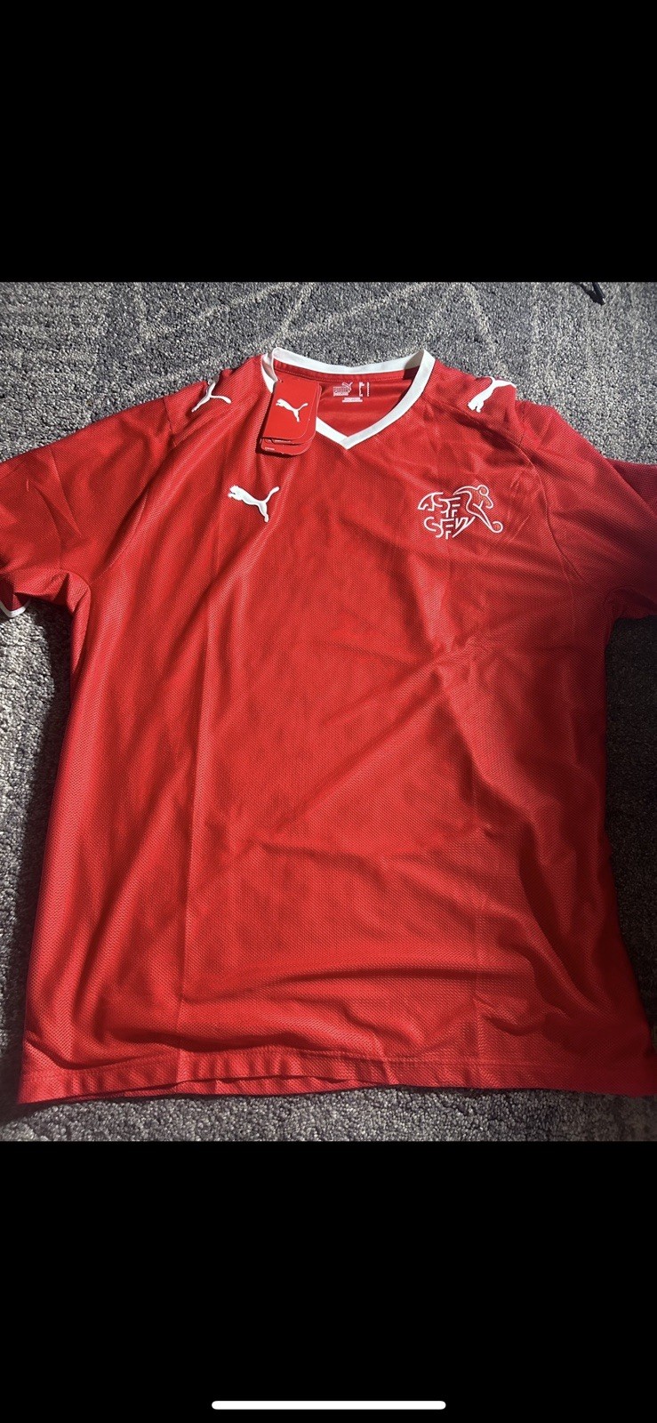 Switzerland 2008-10 home shirt Size L - With tags and excellent condition for sale on Ebay