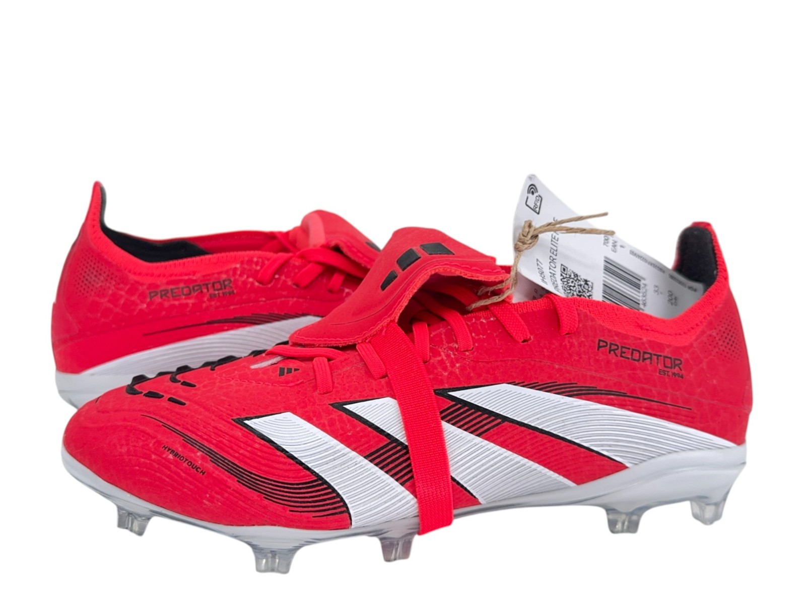 Adidas Predator Elite Fold Tongue FG Childrens Football Boots UK Size 1, Red,New for sale on Ebay
