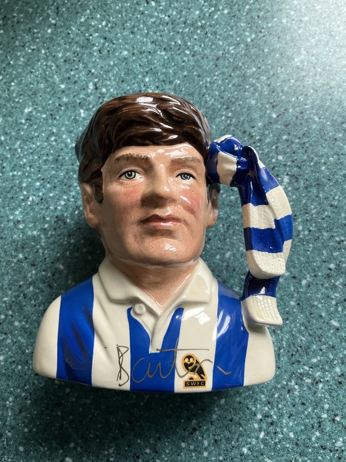 ROYAL DOULTON SHEFFIELD WEDNESDAY CHARACTER JUG D6958 SIGNED BY PLAYERS 1993 for sale on Ebay