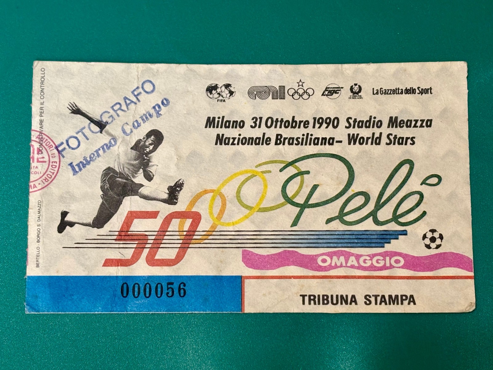 31101990 : 50 YEARS OF PELE' THE GREATEST OF EVER : BRAZIL vs REST OF WORLD for sale on Ebay