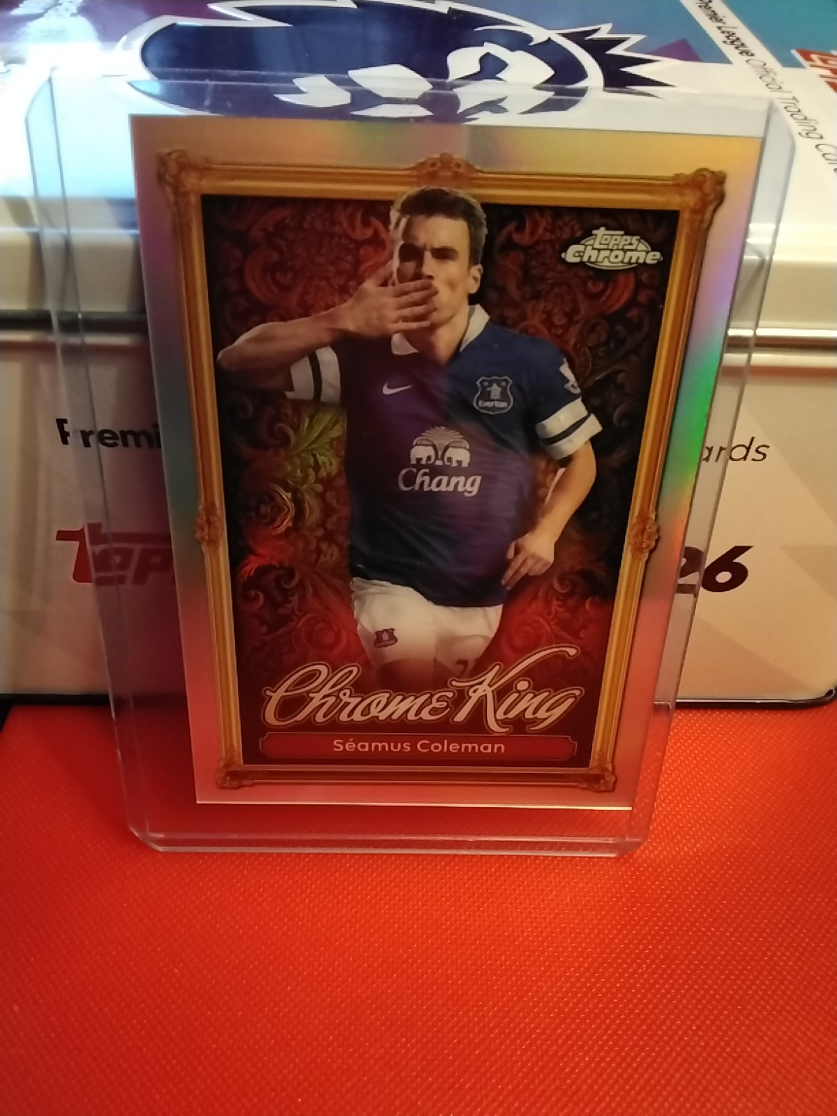 Seamus Coleman Chrome Kings Topps Premier League 2025/2026 Everton #Ck9 for sale on Ebay