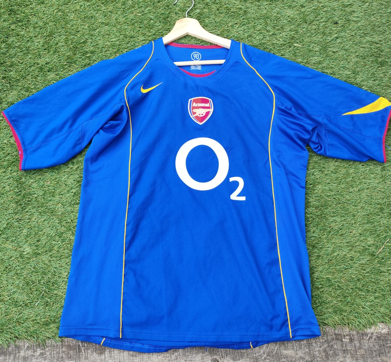 Arsenal FC Football Shirt 2004/2005 Away 02 ,Nike REYES Number 9  for sale on Ebay