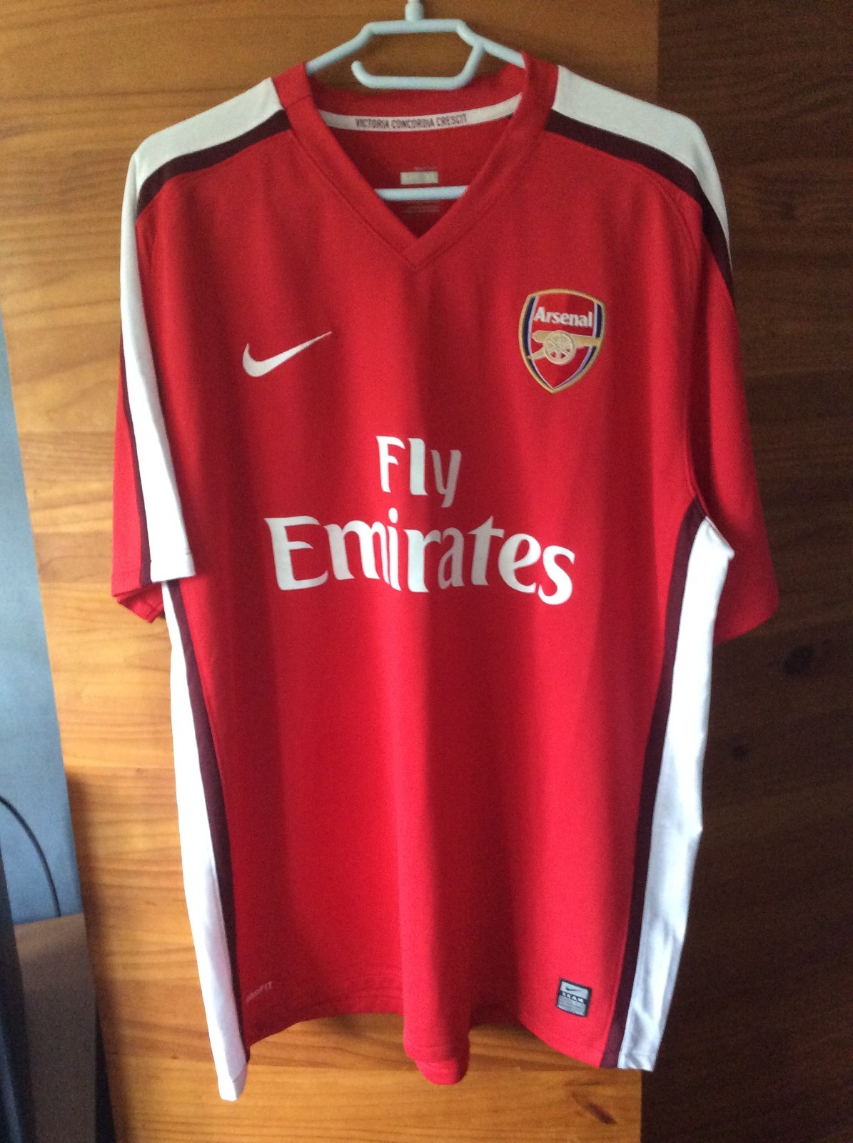 ARSENAL 2008/2009 HOME SHIRT. SIZE XL for sale on Ebay