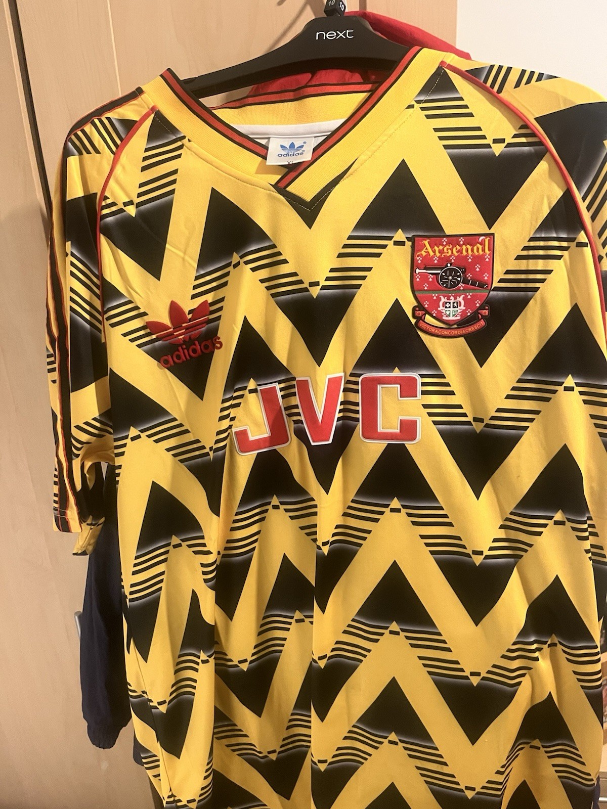Arsenal Football Shirt - Bruised Banana Shirt - See Description SIZE XL for sale on Ebay