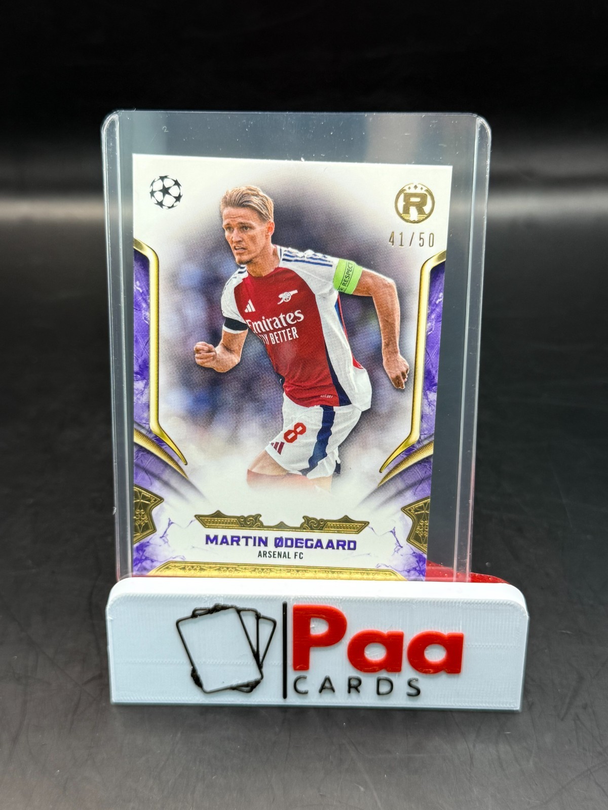 Topps - Reverence - Arsenal FC - Martin Odegaard /50 - for sale on Ebay
